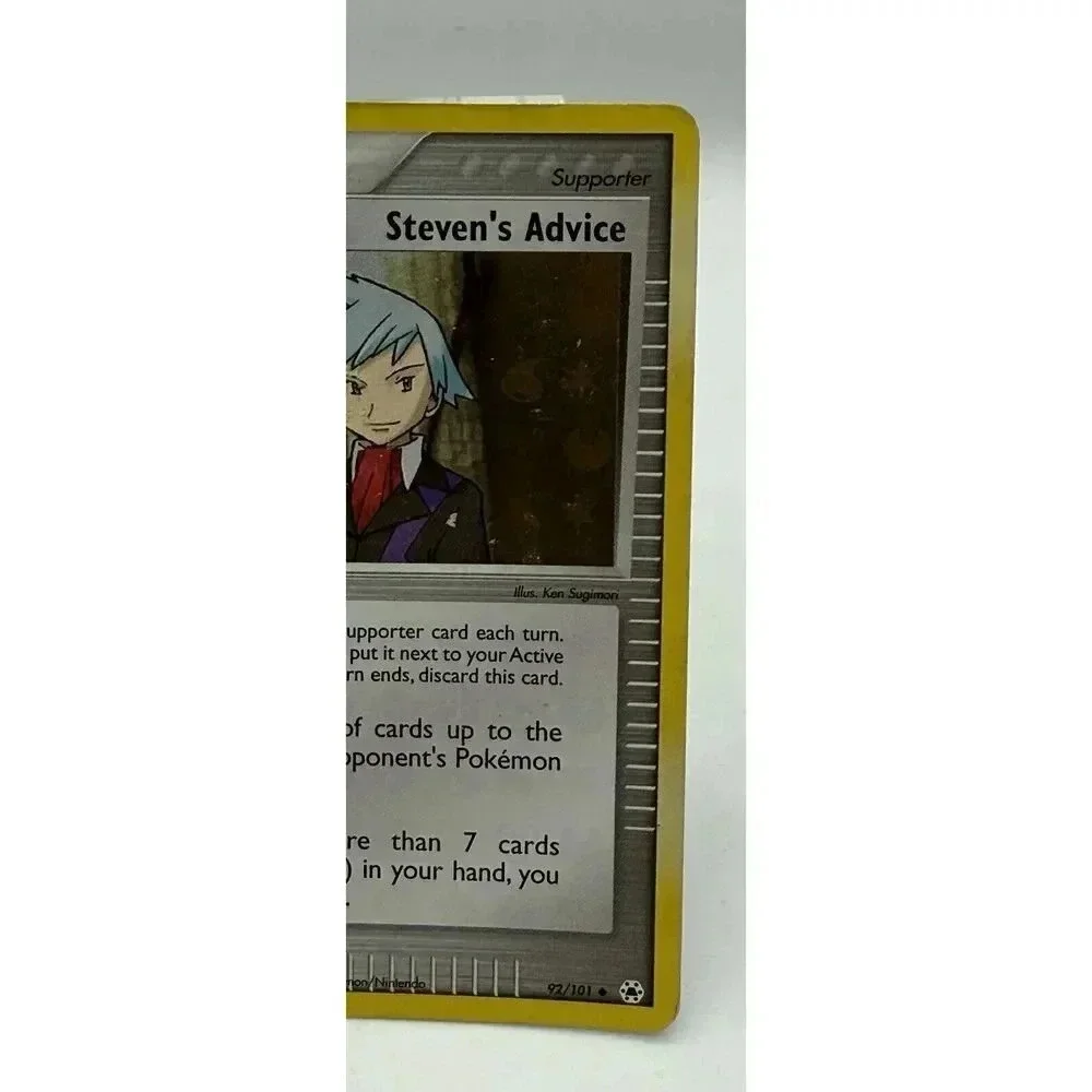 Steven's Advice 92/101 EX Hidden Legends Reverse Holo 2004 Pokémon TCG LP‎